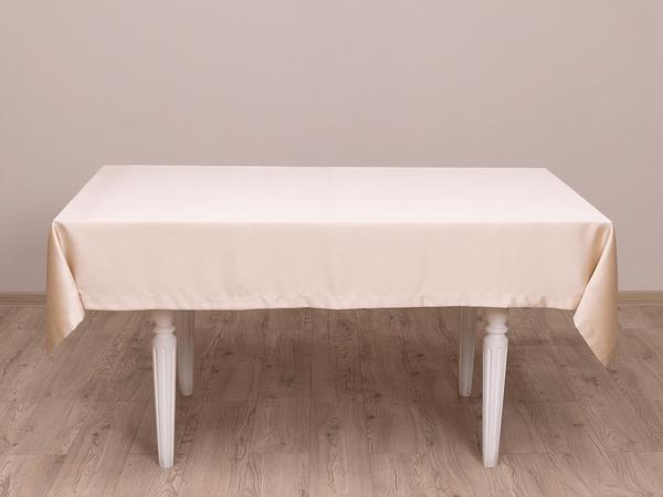 Скатерть 140х180 сатин золото