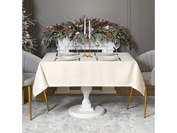 Скатерть 140х180 "Феерия Золото" бежевый