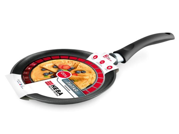 Сковорода блинная 24 см литая