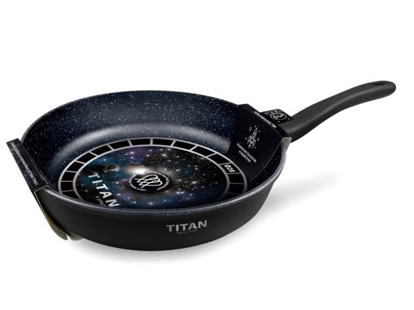 Сковорода 28 см "Titan Space" индукция