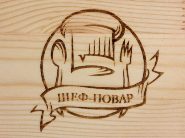 Доска разделочная 50х30х4 см сосна