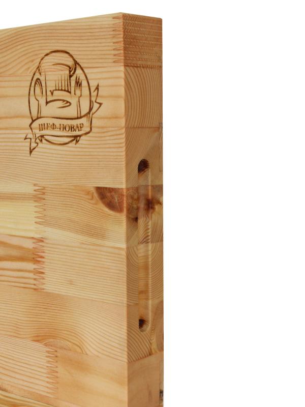 Доска разделочная 50х30х4 см сосна