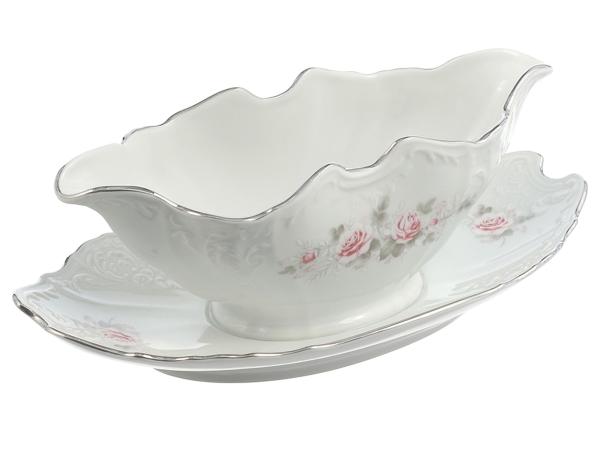 Соусник "Бледные розы" 500 мл