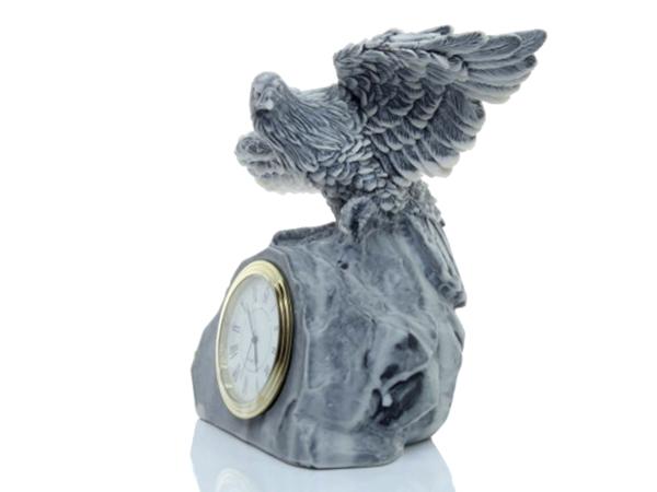 Часы "Орёл на скале" h16 см