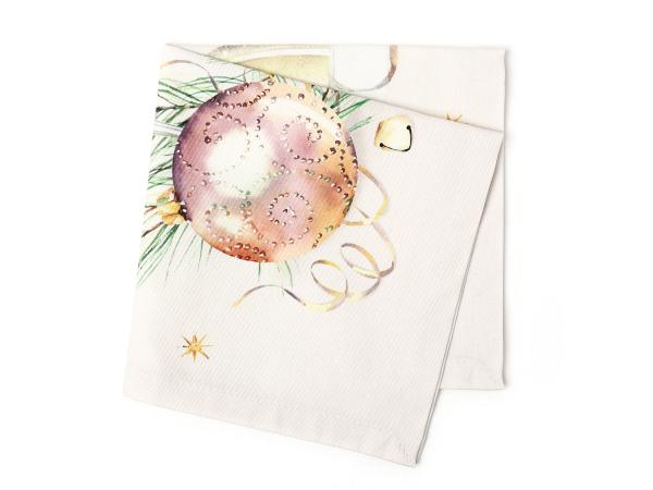 Набор сервировочных салфеток "Новогодние", 4 шт, 40*40 см, саржа