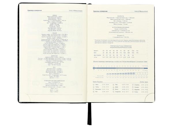 Ежедневник 168 листов, А5, "Небраска", чёрный