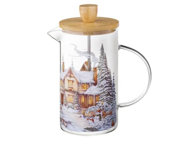 Френч-пресс "Накануне Рождества" 600 мл