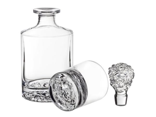 Набор д/виски "Лев" 3 пр. (графин 850 мл + 2 стакана 310 мл)