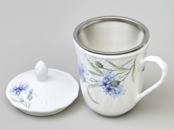 Кружка заварочная  350 мл "Васильки"