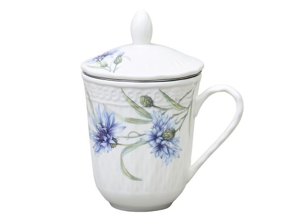 Кружка заварочная  350 мл "Васильки"