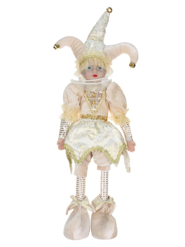 Игрушка "Клоун" в белом