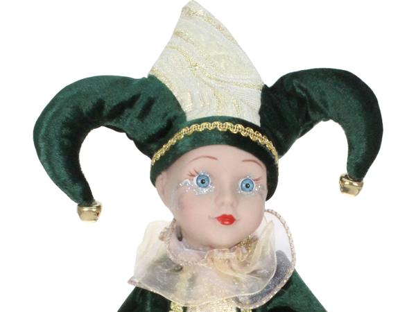 Игрушка "Клоун" в зелёном