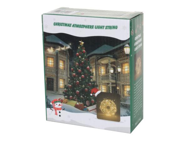 Гирлянда 30 м зеленая цветная