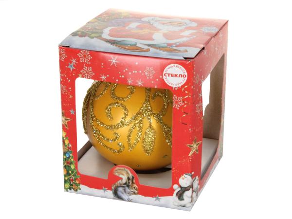 Ёлочная игрушка "Сияние", 80 мм