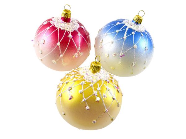 Ёлочная игрушка "Восторг", 80 мм