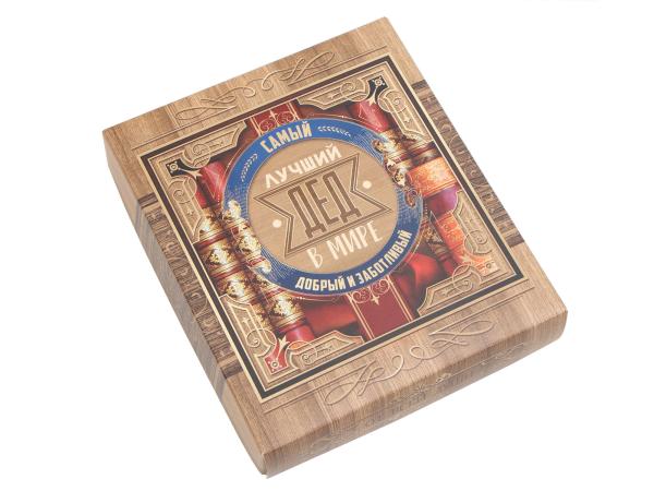 Полотенце махровое "Лучший дед", 35*50 см