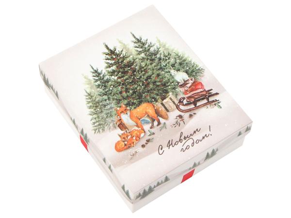 Набор полотенец "Лес" 30*30 см, 5 шт.