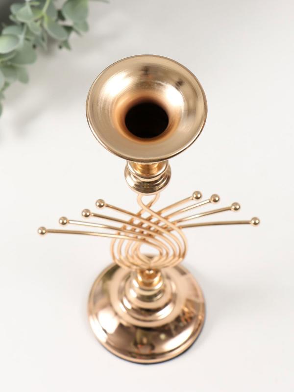 Подсвечник "Золотое сечение", h 27 см