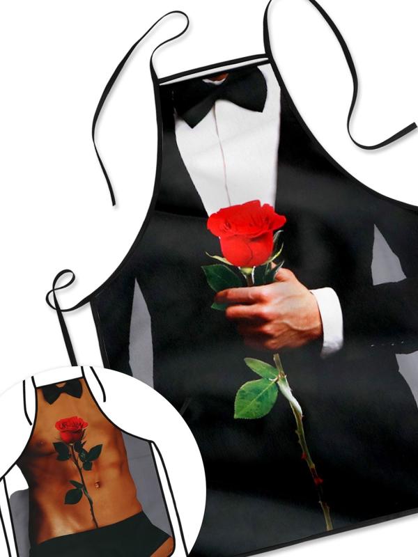 Фартук "Джентльмен", двусторонний, 54*74 см