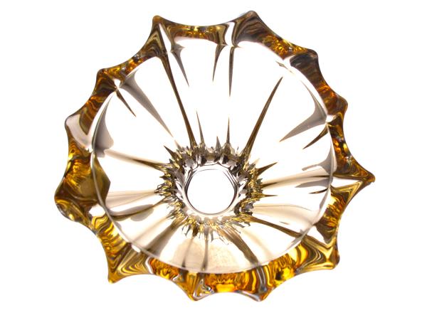 Конфетница 15 см "PLANTICA" amber