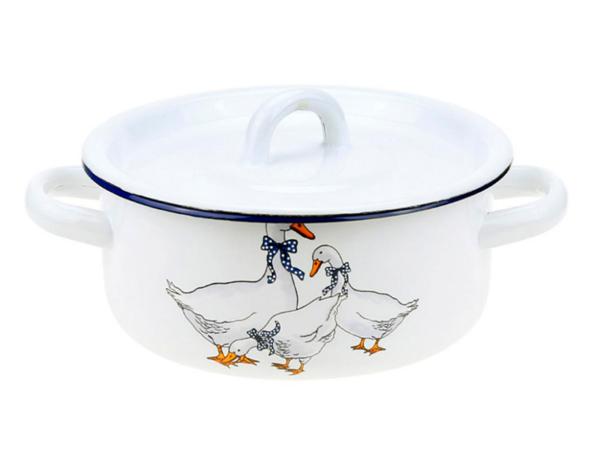 Кастрюля 1,5л "Гуси"