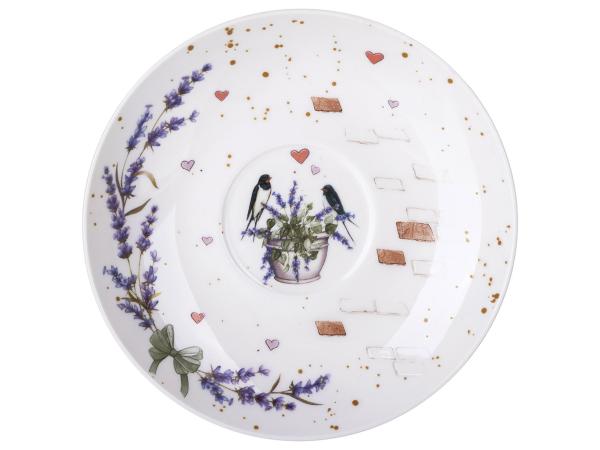 Чайная пара "Лавандовые коты" 275 мл