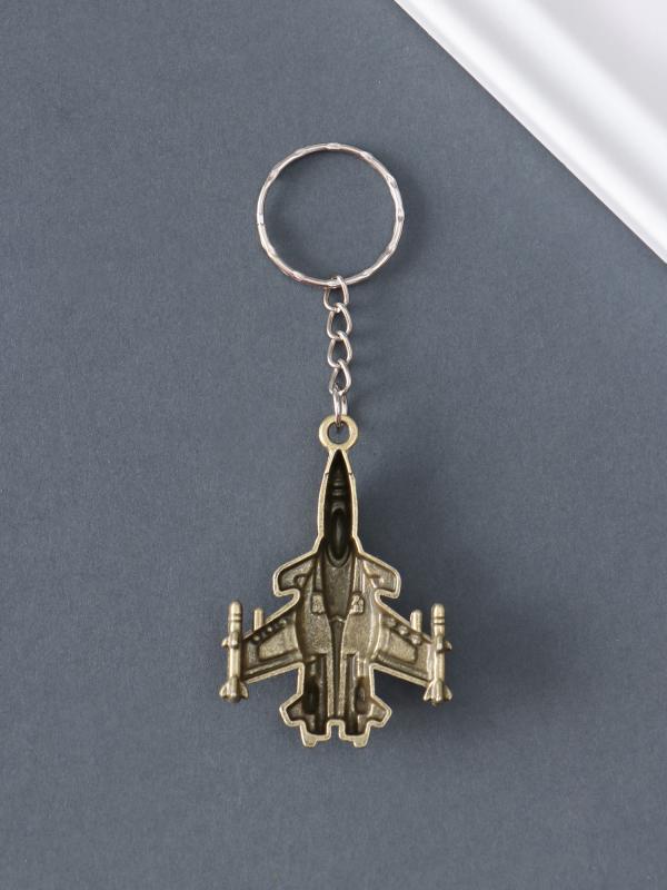 Брелок для ключей "Самолёт", h 5,3 см