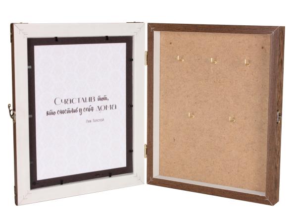 Ключница "Встреча" 25х30, багет, ручная работа, Россия