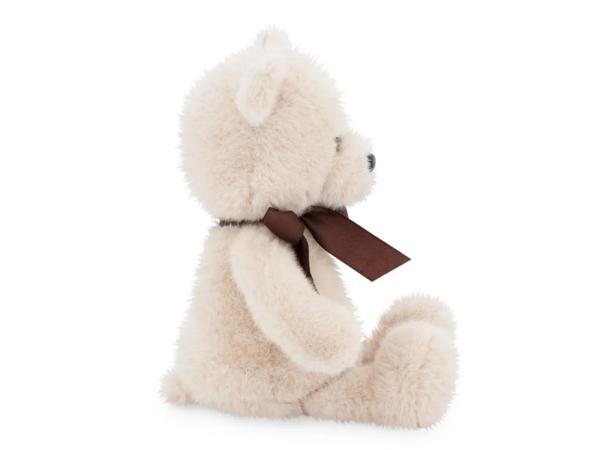 Мягкая игрушка Медвежонок Тёпа 33 см бежевый с шоколадным бантом