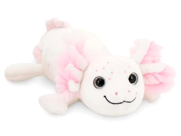 Мягкая игрушка Аксолотль 20 см белый