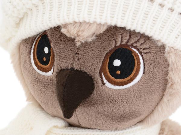 Мягкая игрушка Сова Соня Модница 20 см