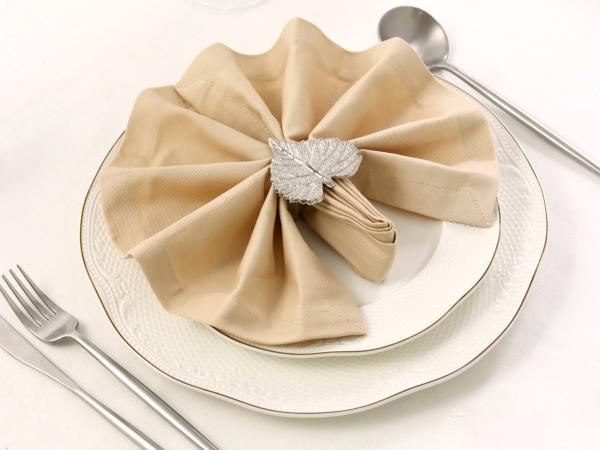 Кольцо для салфеток "Кленовый лист", 6*7*5 см