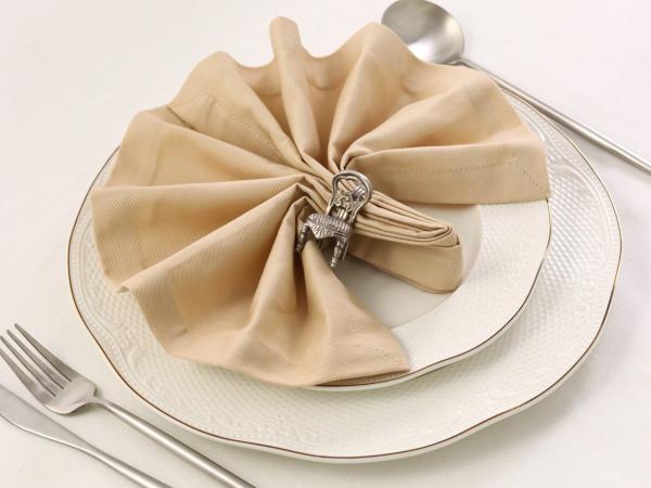 Кольцо для салфеток "Кресло", 6*3*5 см, латунь