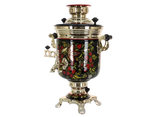 Самовар Тульский "Хохлома" 3 л