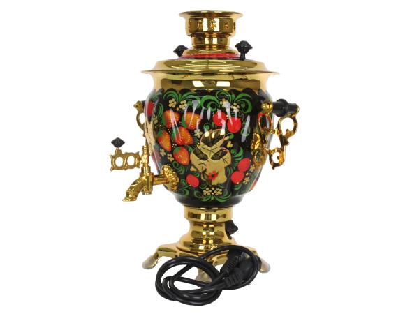 Самовар Тульский "Хохлома" 3 л