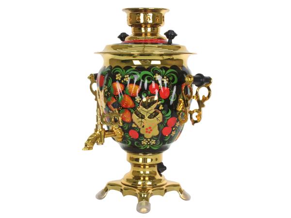 Самовар Тульский "Хохлома" 3 л