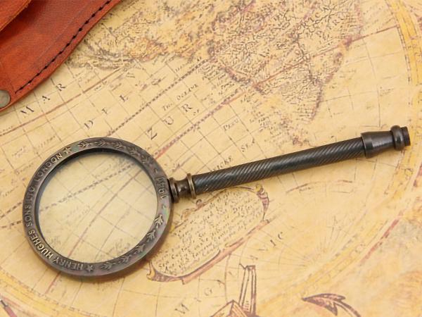 Морская лупа в футляре 14х8 D5см