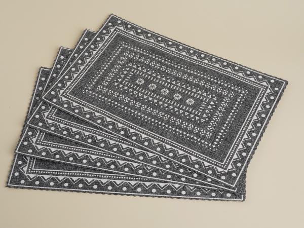 Салфетка 44х29 см сервировочная"SL Home", серый