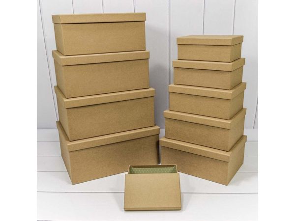 Коробка крафт 30х23х13 см