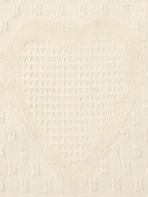 Плед 130х180 см с бахромой "Love", жаккард