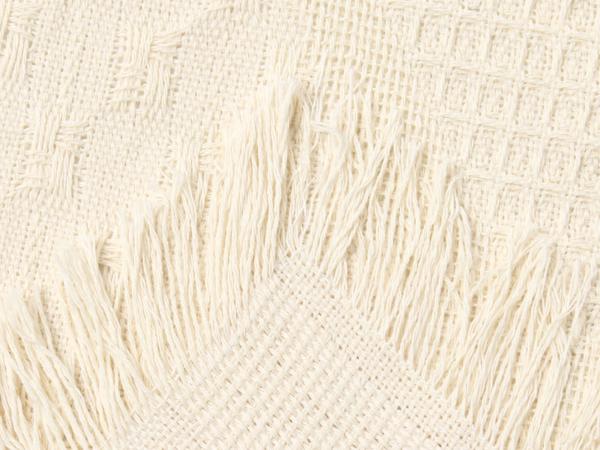 Плед 130х180 см с бахромой "Love", жаккард