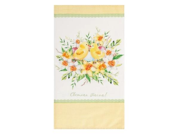 Полотенце 40х73 см "Цыплята", саржа 190 г/м2