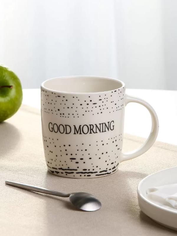 Кружка "Пожелание" 360 мл фарфор