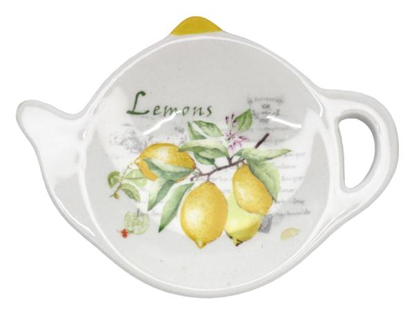 Подставка под чайные пакетики "Лимоны" в подарочной увпаковке