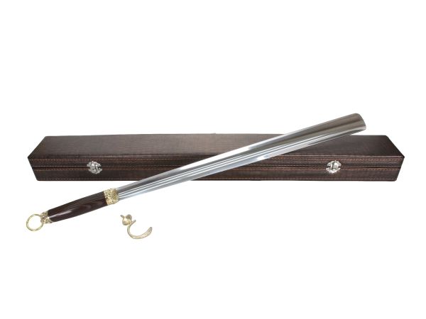 Ложка для обуви "Лев" 60 см дерево металл в шкатулке