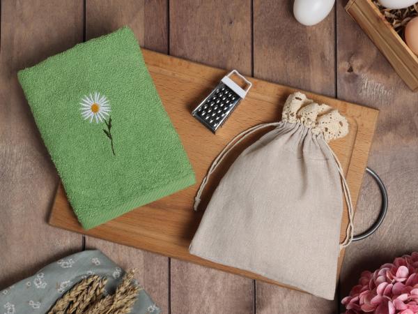 Набор подарочный "Chamomile", полотенце, тёрка