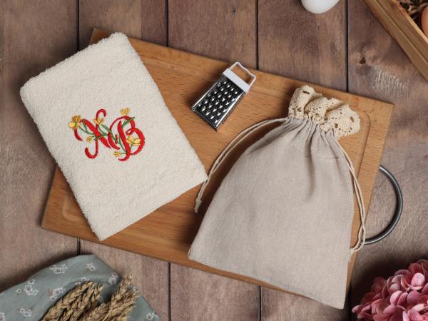 Набор подарочный "Easter evening", полотенце, тёрка