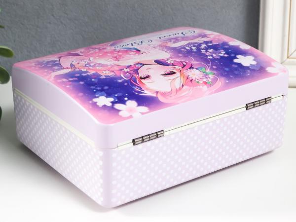 Шкатулка музыкальная "Аниме", 15*12*7 см