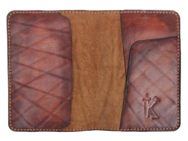 Обложка для паспорта из кожи