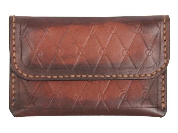 Визитница 11х7 см кожа